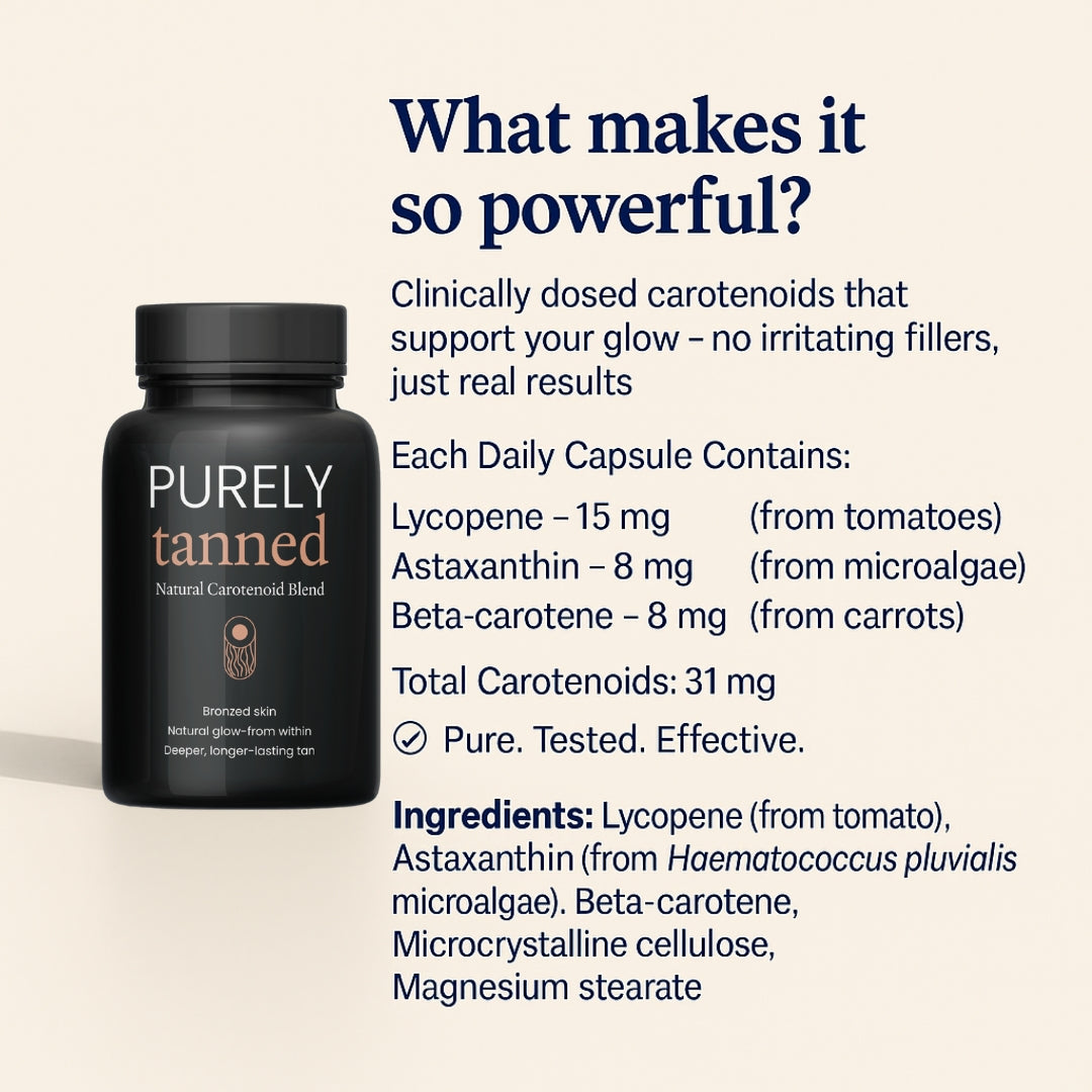 Tanning Capsules for Men and Women