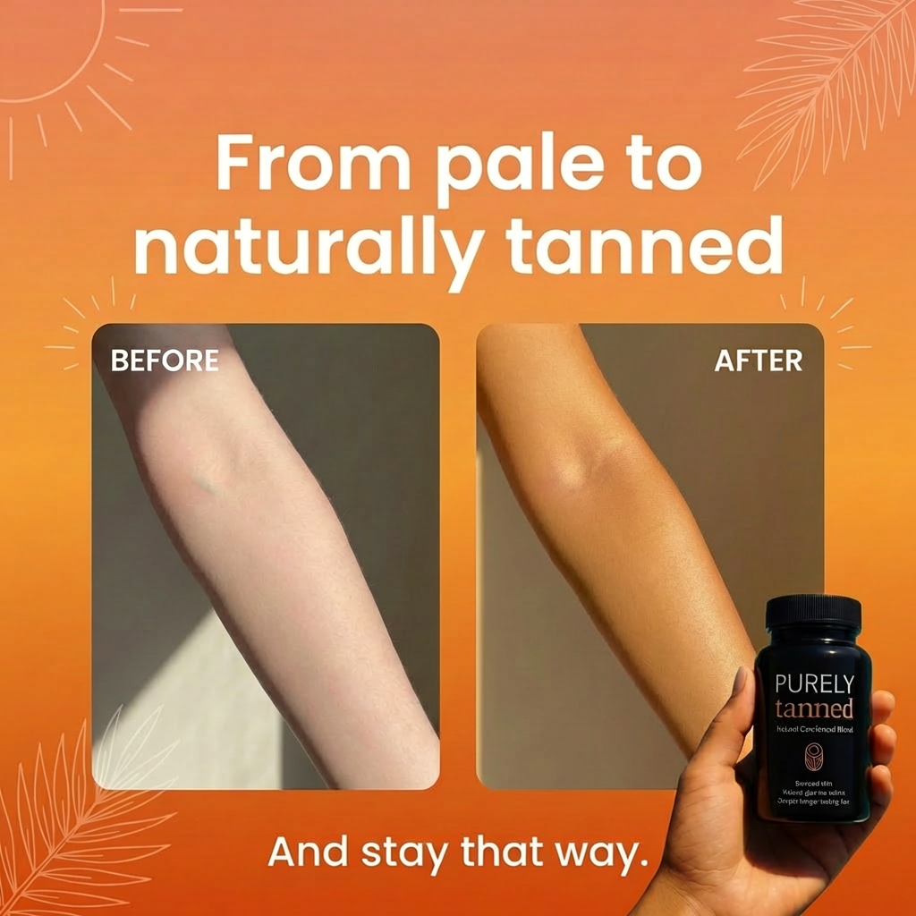 PurelyTanned Tanning Pills for Women
