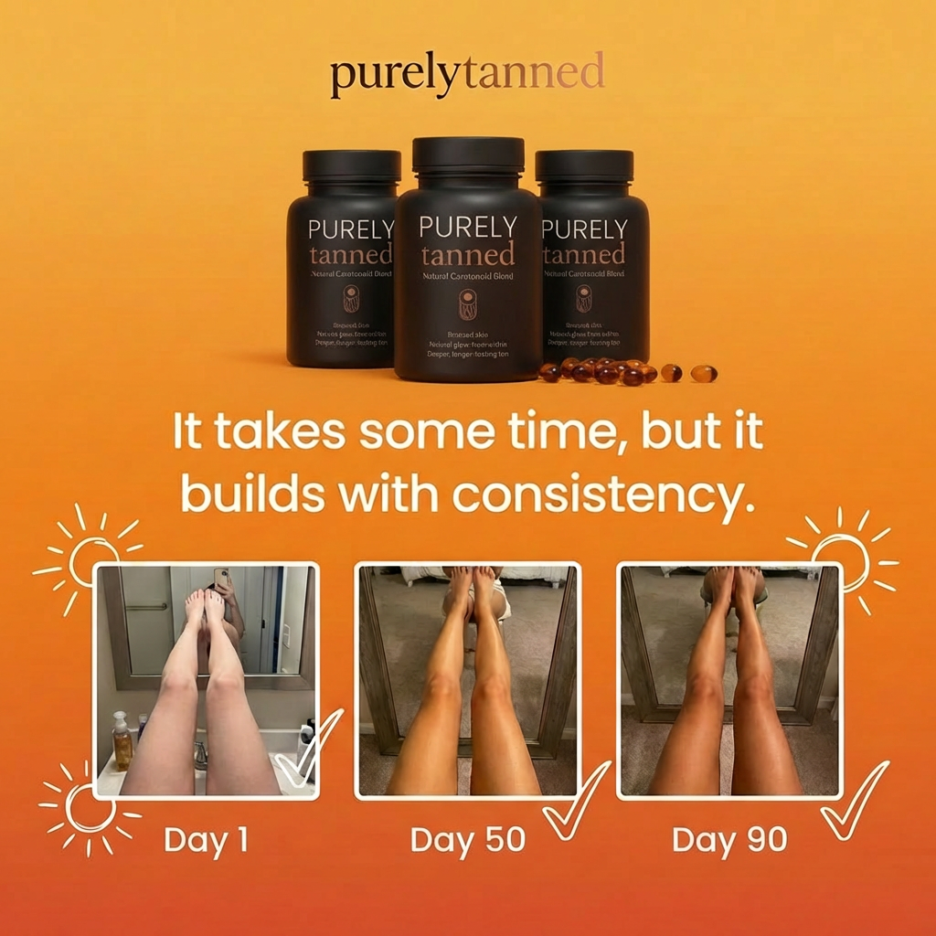 PurelyTanned Tanning Pills for Women